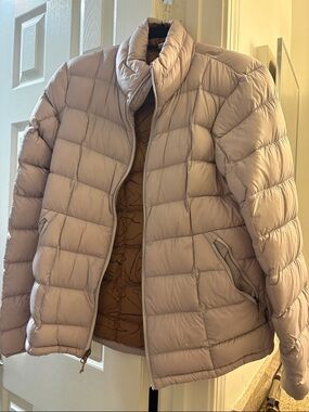 REI Women's Light Mauve Quilted Puffer Jacket